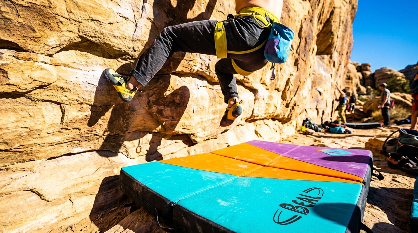 découvrez notre guide complet pour bien choisir votre tapis d'escalade beal crash pad, alliant sécurité, confort et performance pour vos sessions d'escalade.