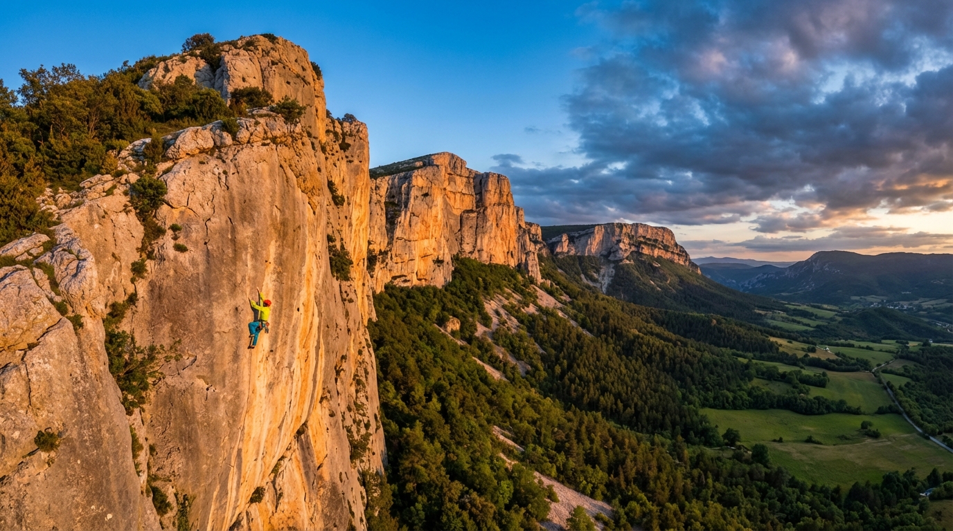découvrez ceüse, un site d'escalade exceptionnel en france, connu pour ses voies variées et ses paysages spectaculaires. guide complet pour préparez votre séjour d'escalade.