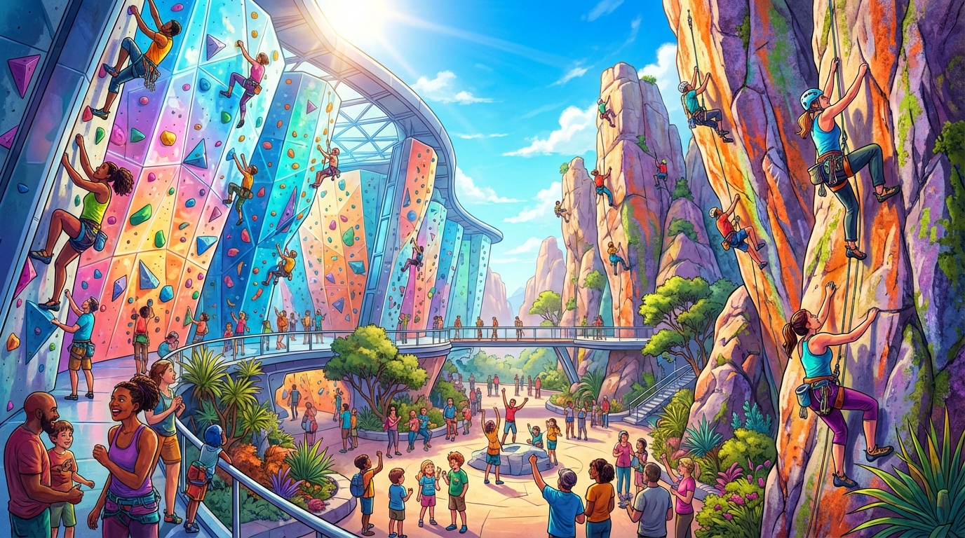 explorez planet grimp, un lieu dédié à tous les passionnés d'escalade avec des activités variées adaptées à tous les niveaux. venez vivre des sensations fortes et partager votre passion en toute convivialité.