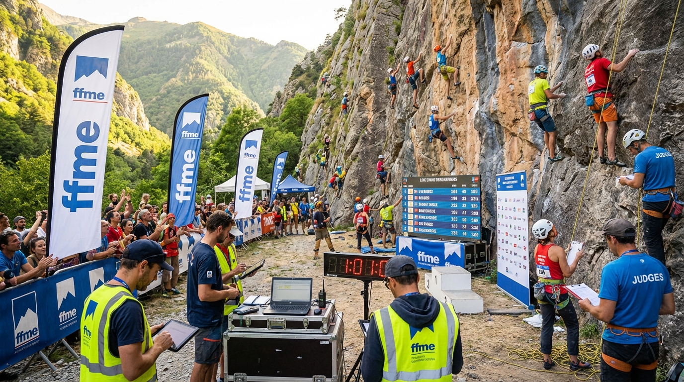 découvrez tout ce qu'il faut savoir sur les compétitions ffme, leur organisation, les règles, les catégories et comment y participer.