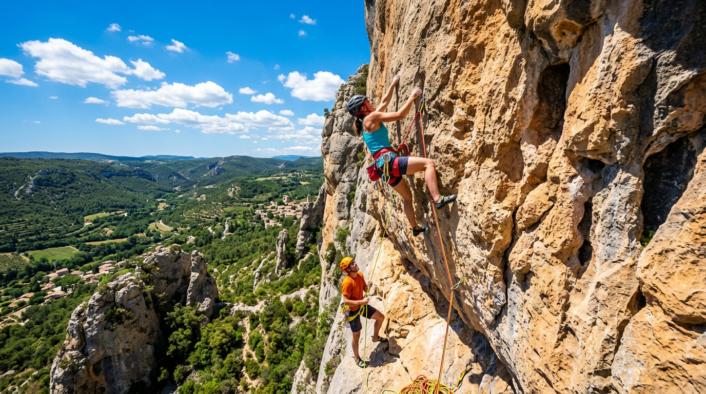 découvrez buoux à travers notre guide complet pour débutants en escalade : conseils, itinéraires et astuces pour profiter pleinement de ce site d'escalade unique.