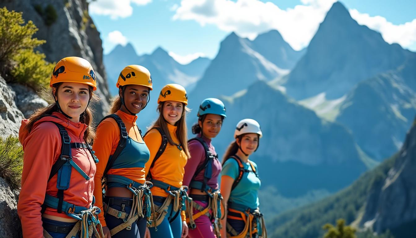 lancement de la 4ᵉ édition du programme dirigeantes ffme, visant à former et accompagner une nouvelle génération de leaders féminines passionnées de montagne et d'escalade.