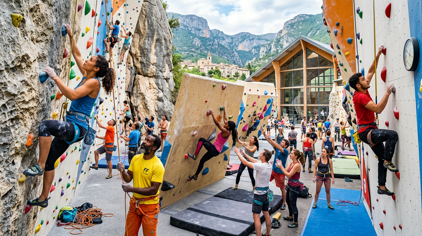 découvrez tout sur la fédération française d'escalade (ff escalade) : ses missions, événements, formations et actualités pour les passionnés d'escalade.