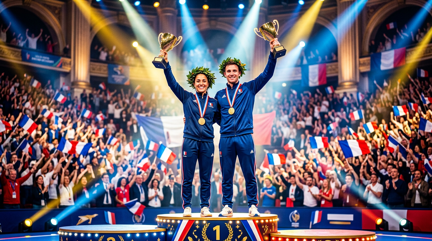 découvrez le triomphe de gachet-mollaret et equy, couronnés champions de france en individuel, illustrant leur excellence et leur détermination dans la compétition nationale.