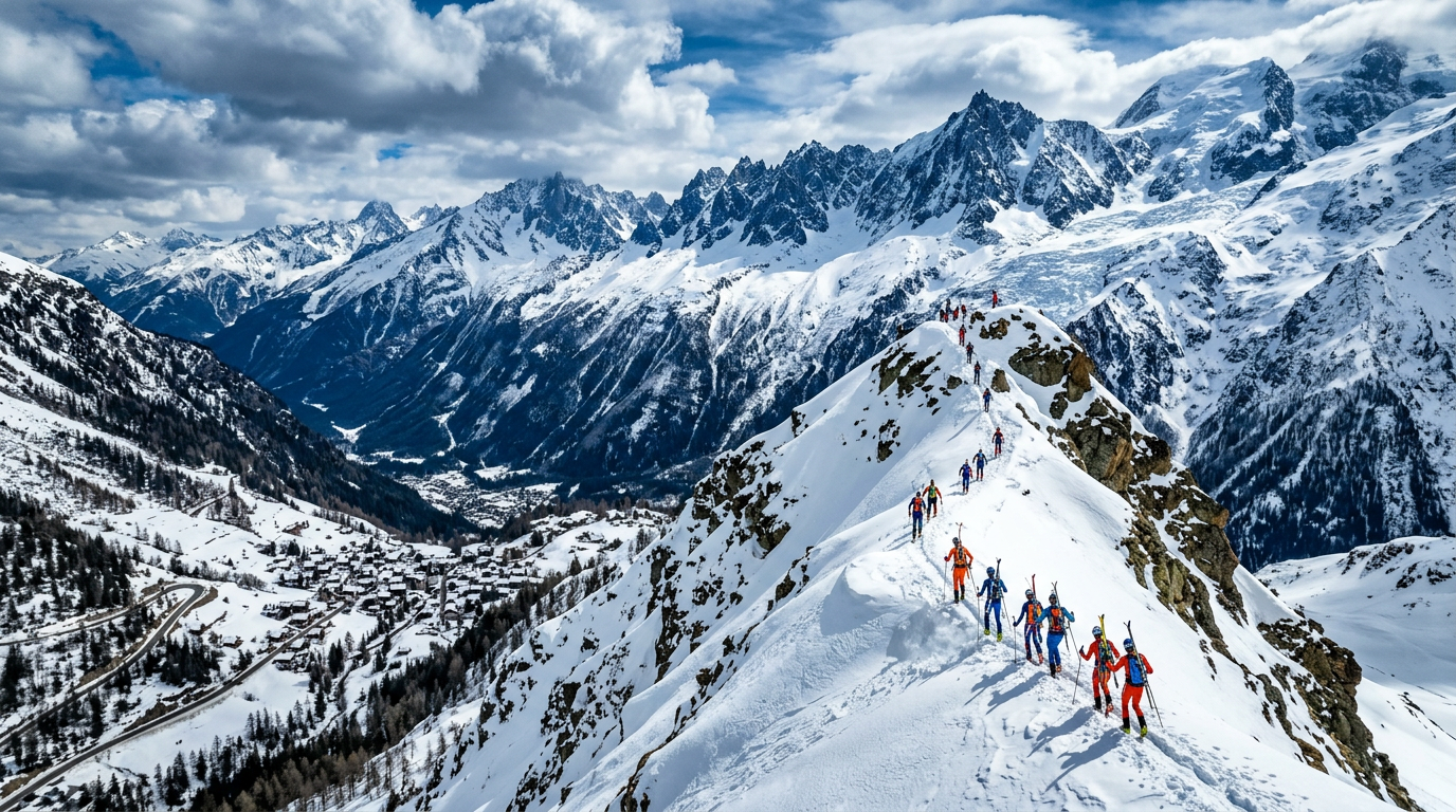découvrez la pierra menta 2026, l'événement phare du championnat du monde ldt, un rendez-vous incontournable pour les passionnés de ski alpinisme et d'aventure en montagne.