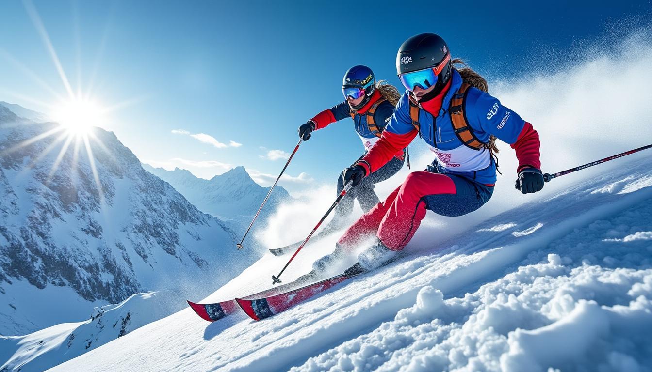 découvrez le spectaculaire double doublé des équipes françaises lors de la première étape de la pierra menta 2026, une performance marquante qui promet une compétition intense.