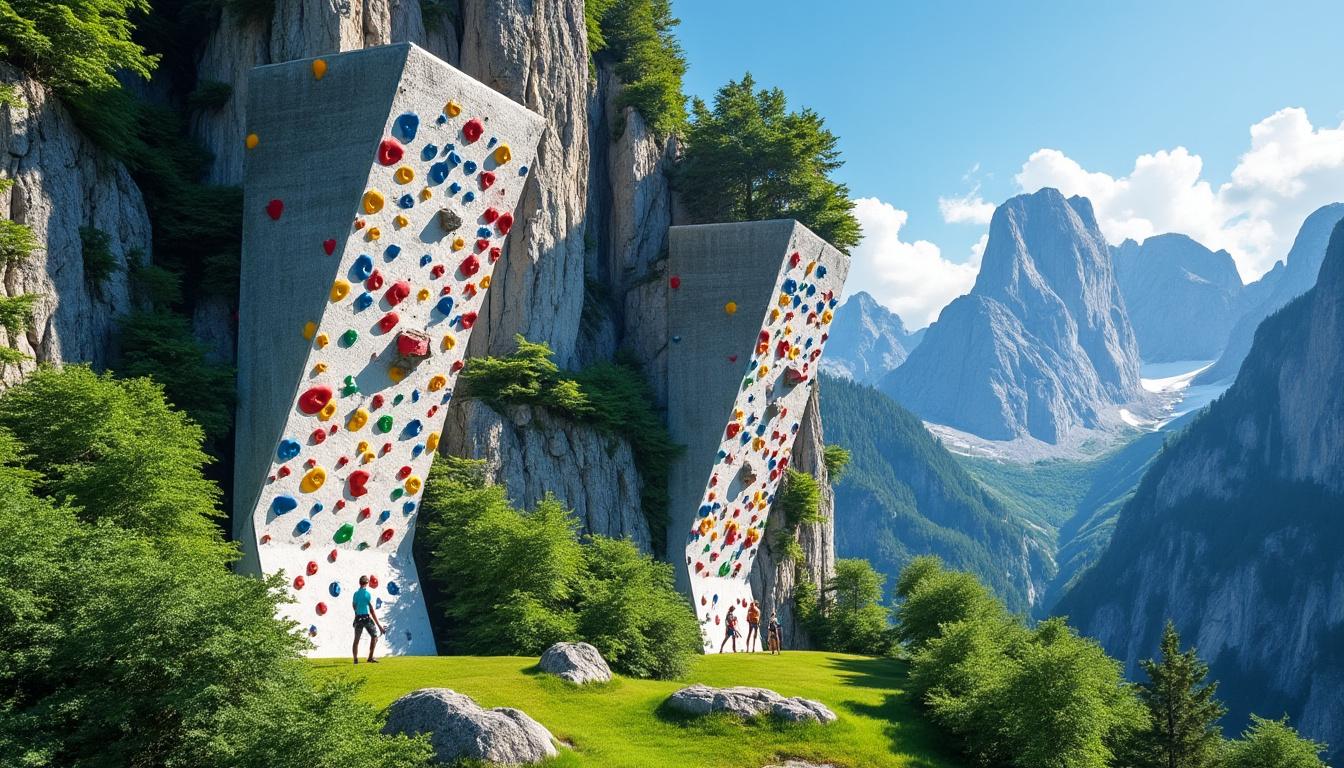 l’enam inaugure deux nouvelles voies d’escalade artificielle au cœur du vercors, offrant aux passionnés une expérience unique dans un cadre naturel exceptionnel.