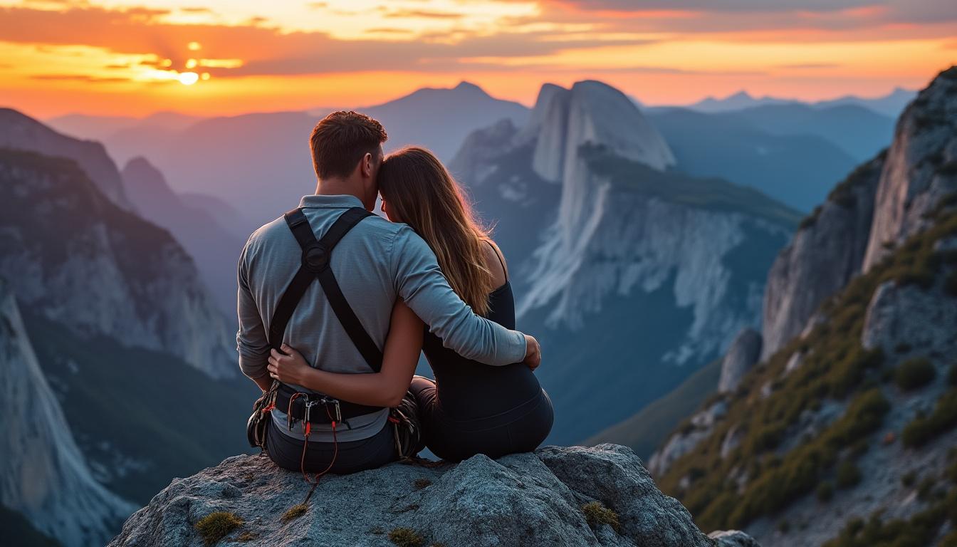 découvrez l'histoire d'amour de patrick edlinger et sa compagne, une relation pleine de passion et de complicité.