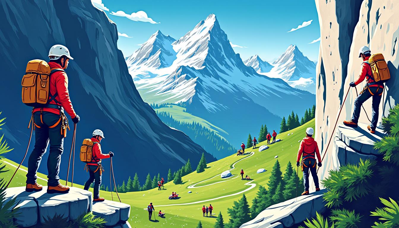explorez les activités et services proposés par la ffme grand est, votre guide pour l'escalade, la montagne et les sports de nature dans la région.
