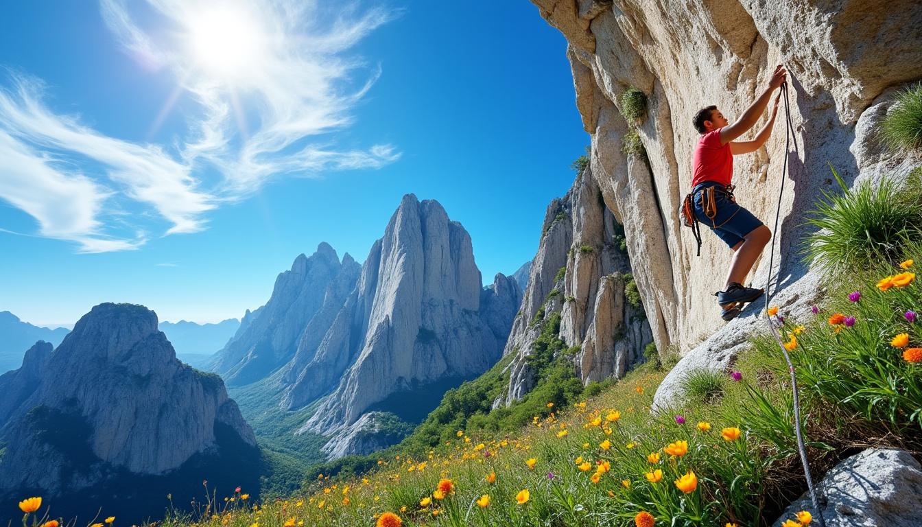 explorez l'escalade aux dentelles de montmirail avec nos conseils pratiques et itinéraires détaillés pour tous les niveaux. préparez votre aventure en toute sécurité et profitez des paysages exceptionnels.