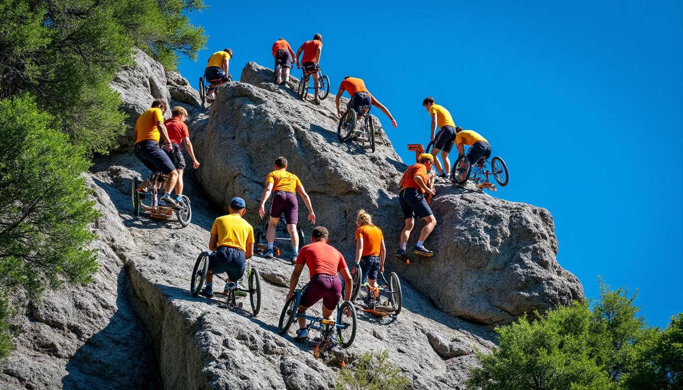 découvrez une journée passionnante dédiée à la para-escalade en gironde, alliant exploration, défis et partage d'expériences inspirantes pour tous les passionnés de sport adapté.