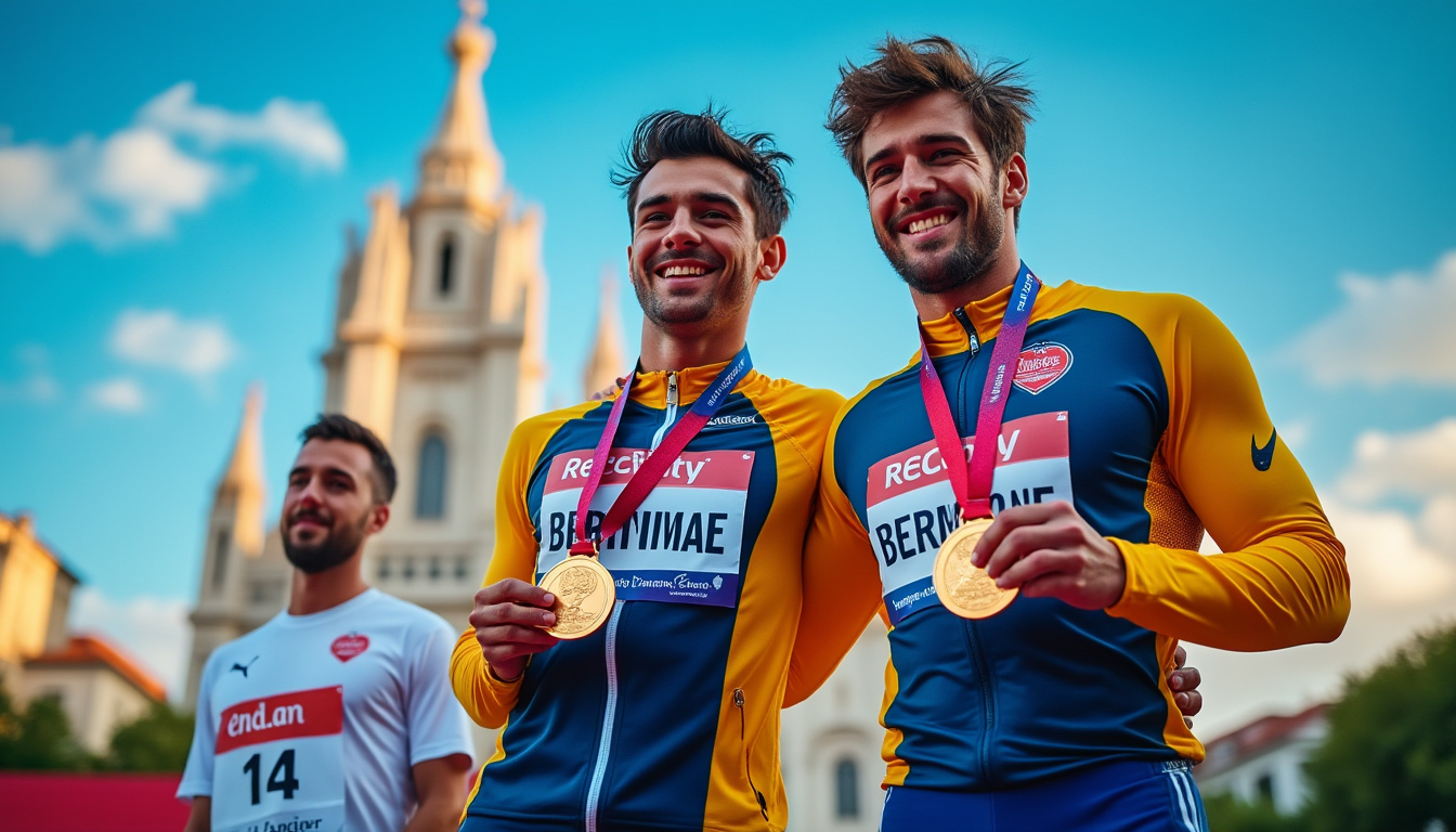 bertone et richard remportent la médaille de bronze, tandis que viglione se classe 14e lors de la compétition à madrid (esp).
