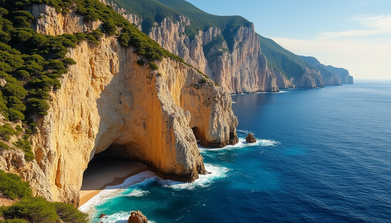 explorez les secrets fascinants de la falaise de cassis et admirez ses paysages spectaculaires, entre mer turquoise et falaises majestueuses.