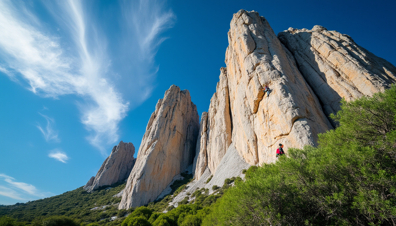 explorez sainte victoire, un site d'escalade incontournable offrant des paysages magnifiques et des défis pour tous les niveaux d'escalade en provence.