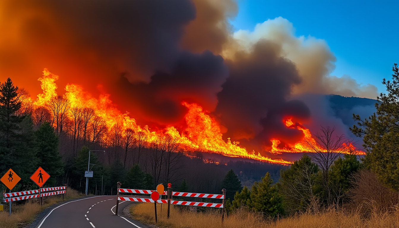 renseignez-vous sur les accès et la sécurité face aux incendies en france avant de planifier vos sorties pour garantir votre sécurité et celle des autres.