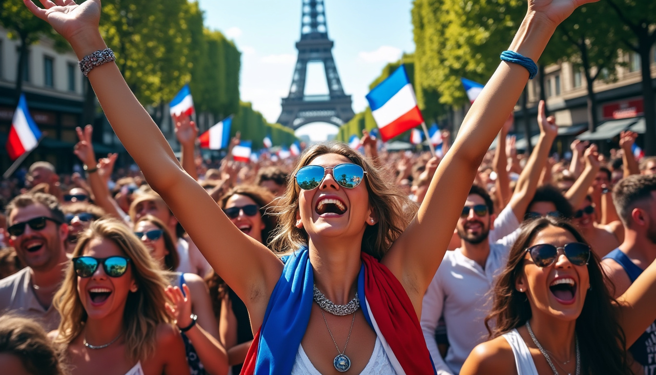 découvrez une deuxième journée riche en émotions et en actions, où les français vivent une effervescence sans précédent.